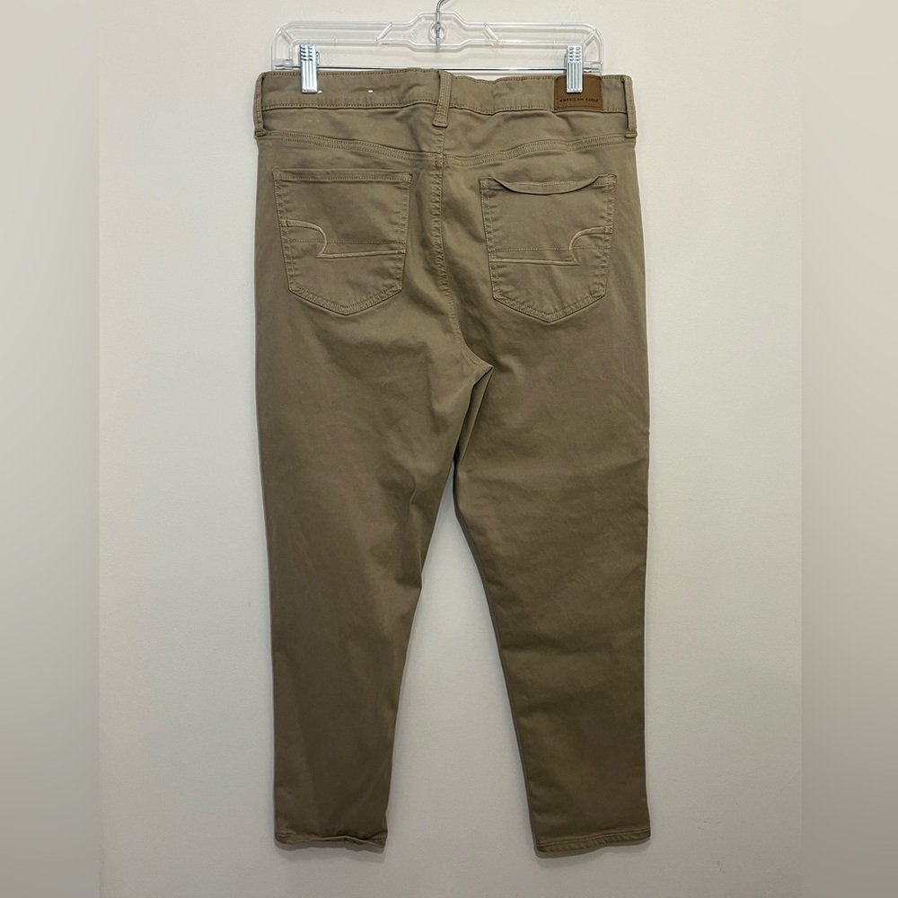 American Eagle Outfitters Women’s Khaki Hi-Rise Jeggings - Picture 3 of 8